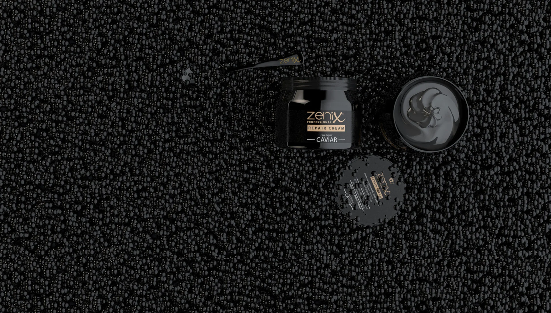 Іноваційна програма на основі чорної ікри та кератину Zenix придназначена для інтенсивної регенерації всіх типів волосся